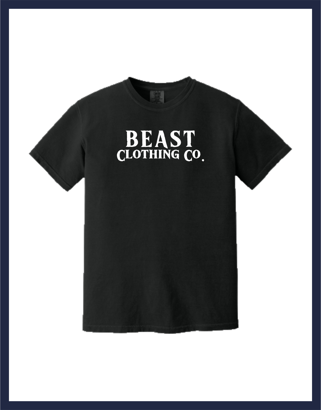 Short Sleeve Ring-Spun T-Shirt [Text Logo]