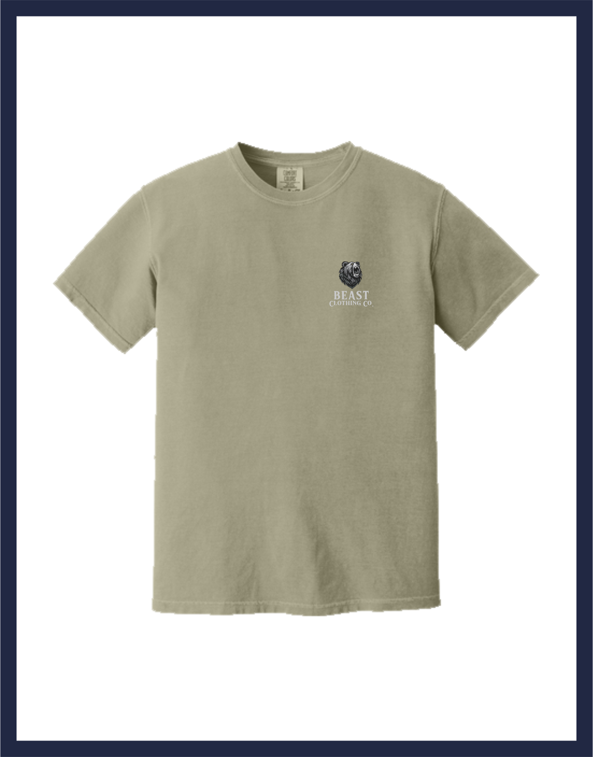 Short Sleeve Ring-Spun T-Shirt [Bear Logo]