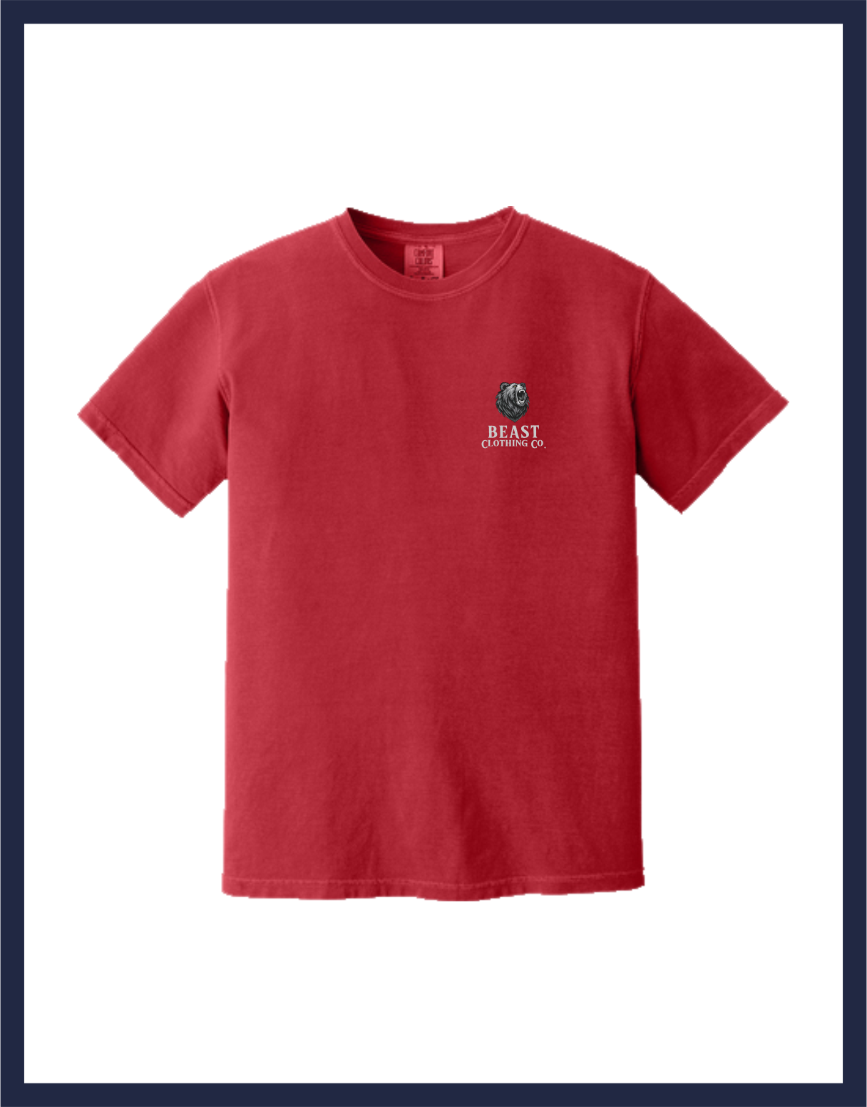 Short Sleeve Ring-Spun T-Shirt [Bear Logo]