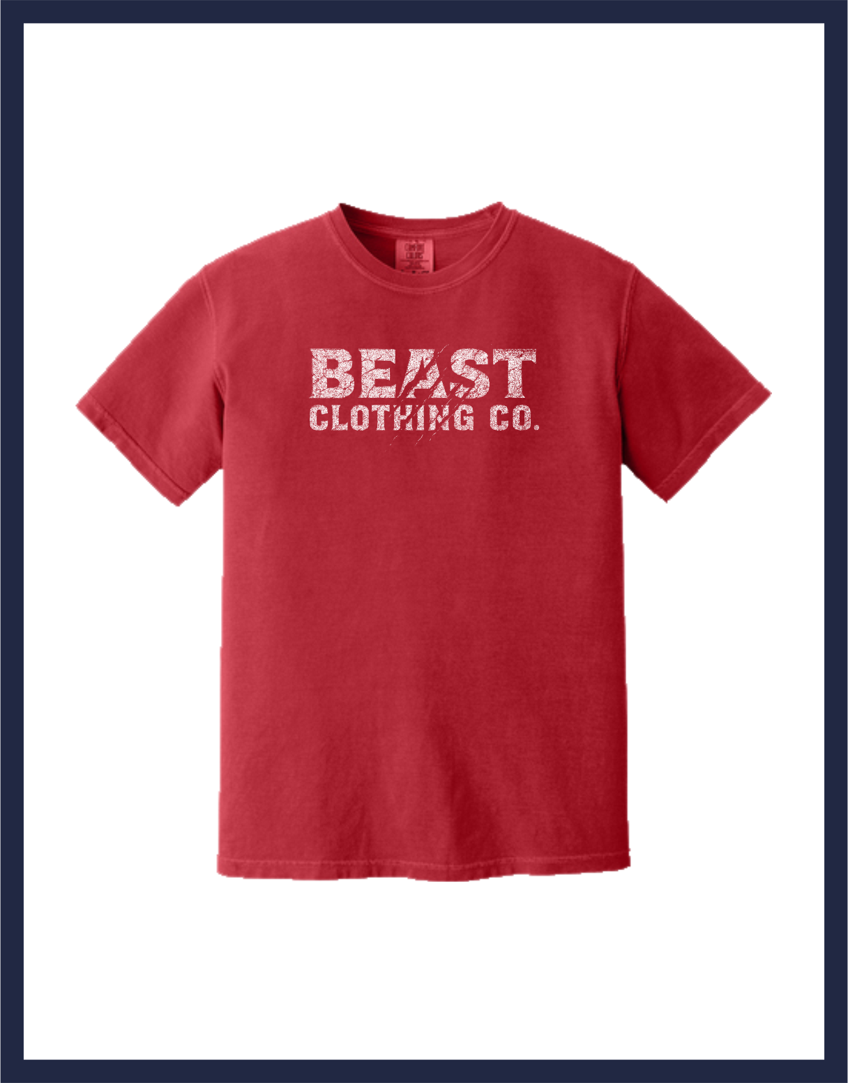 Short Sleeve Ring-Spun T-Shirt [Clawed Logo]