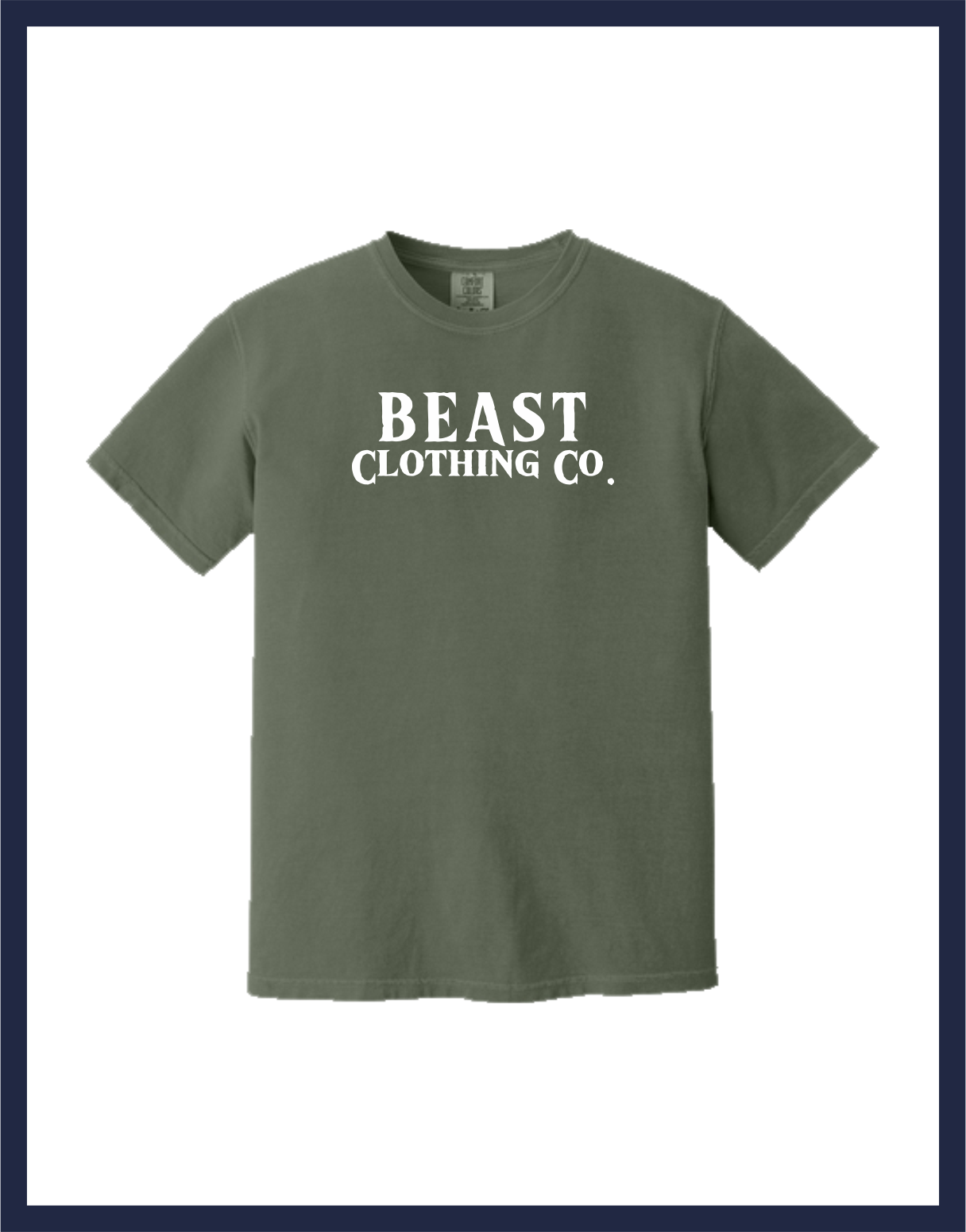 Short Sleeve Ring-Spun T-Shirt [Text Logo]