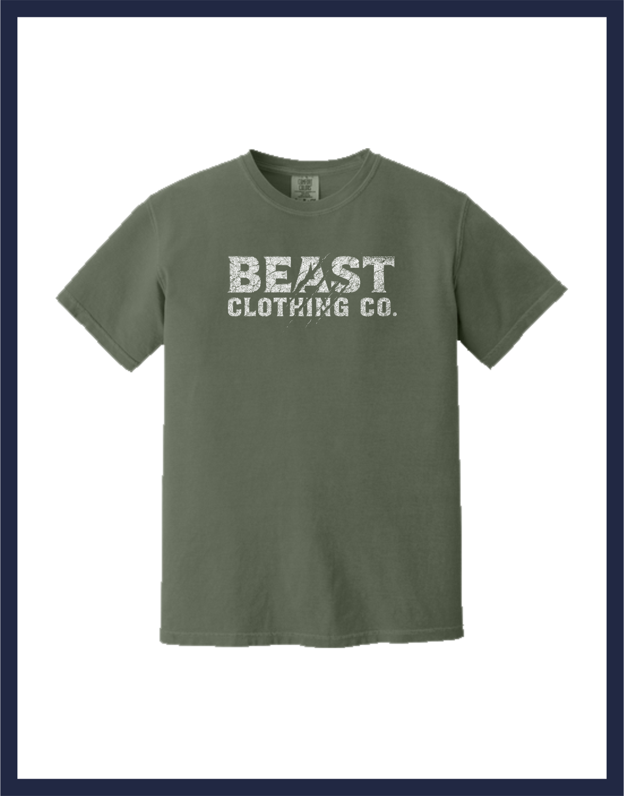 Short Sleeve Ring-Spun T-Shirt [Clawed Logo]