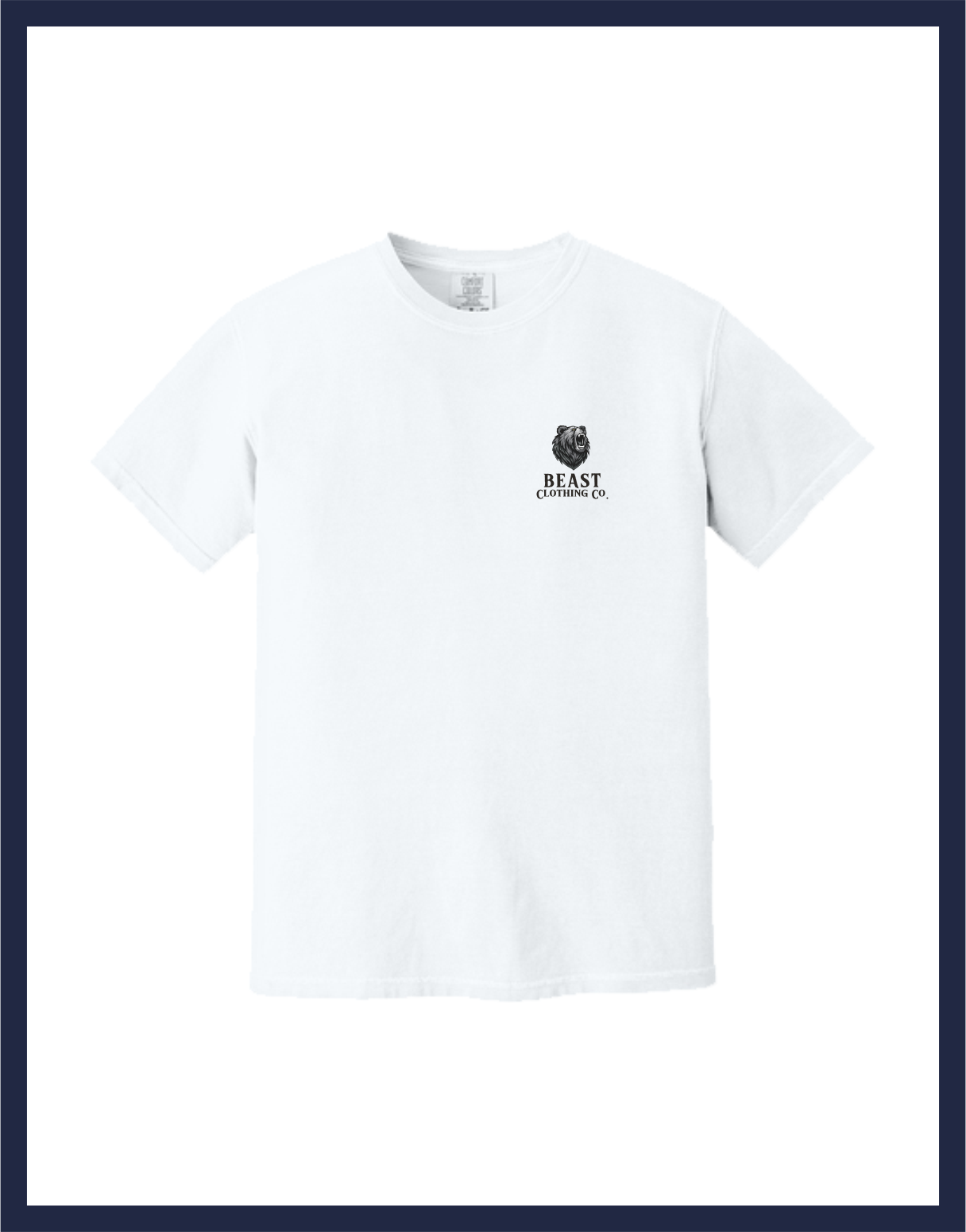 Short Sleeve Ring-Spun T-Shirt [Bear Logo]