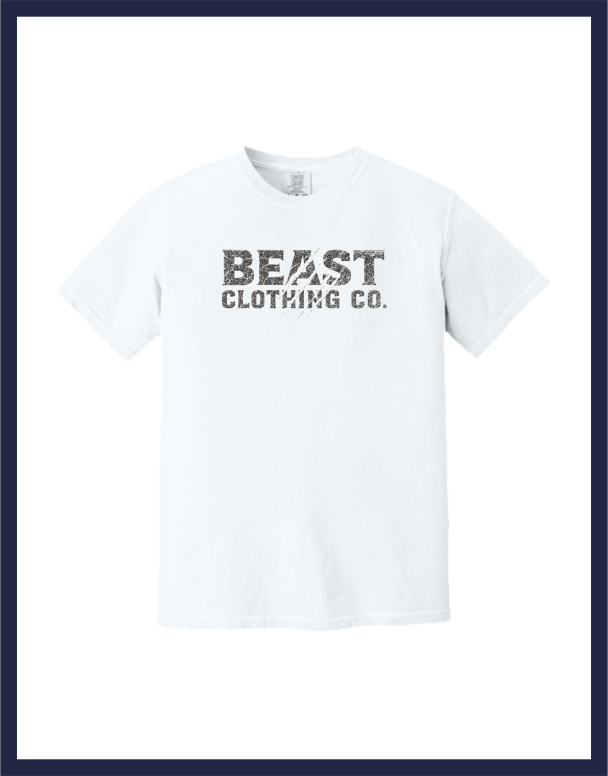 Short Sleeve Ring-Spun T-Shirt [Clawed Logo]