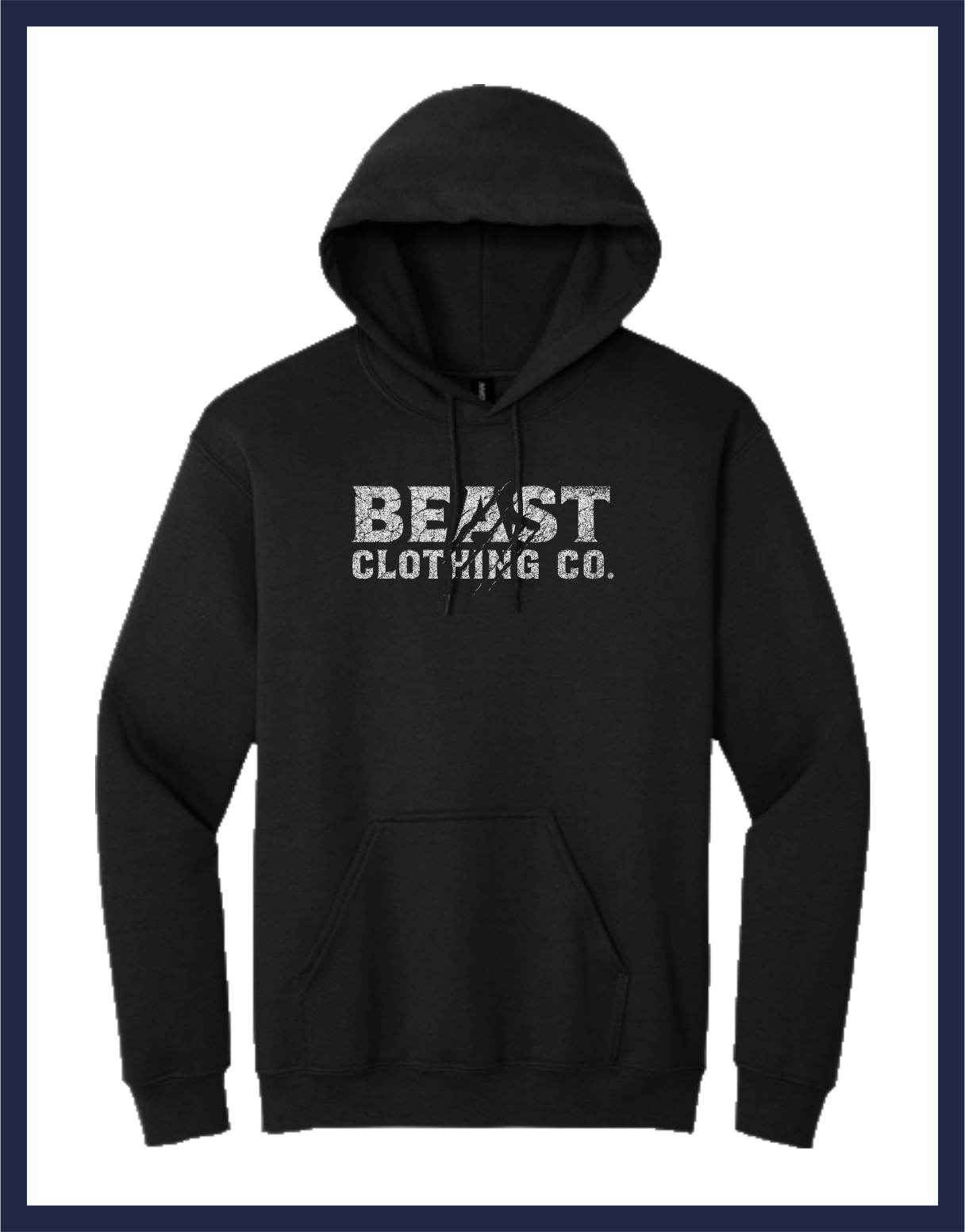 Hooded Sweatshirt [Clawed Logo]