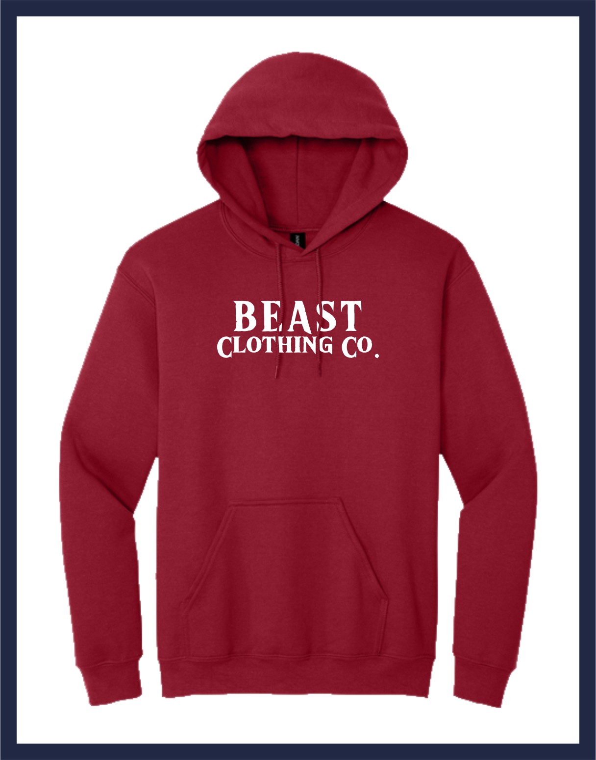 Hooded Sweatshirt [Text Logo]