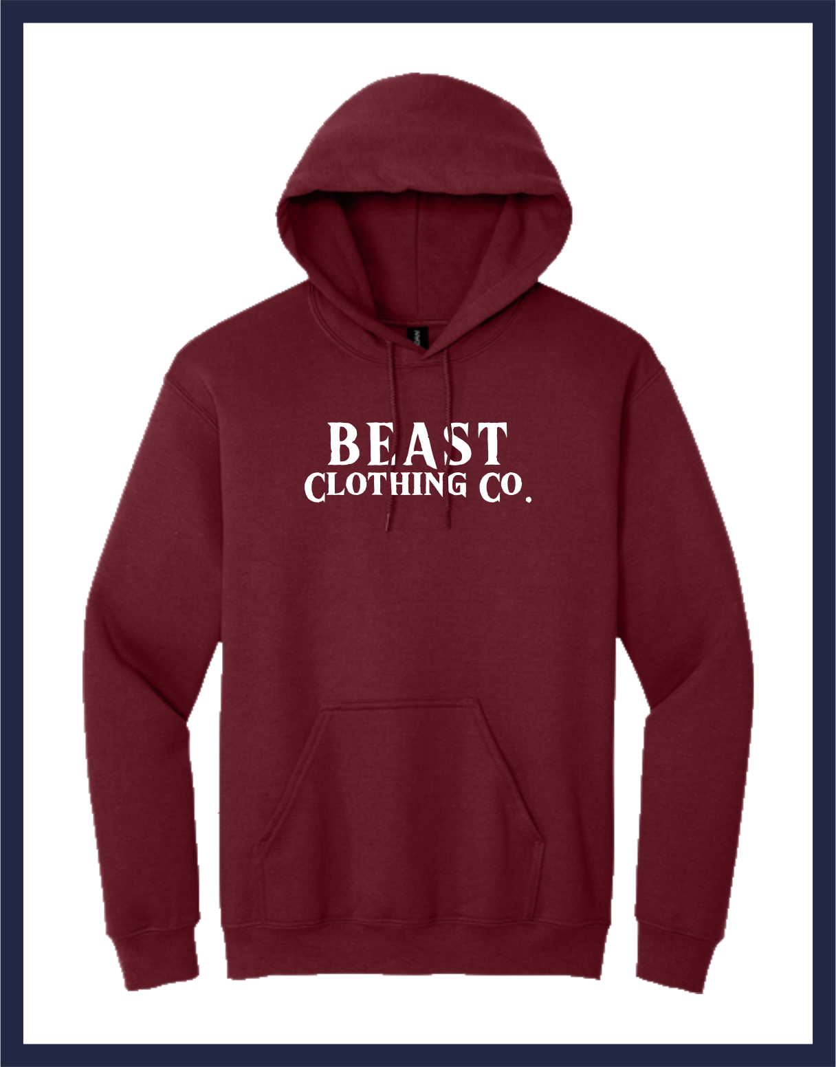 Hooded Sweatshirt [Text Logo]