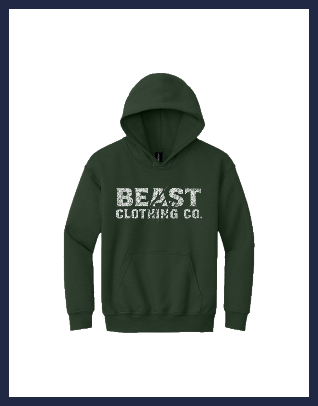 Youth Hooded Sweatshirt [Clawed Logo]