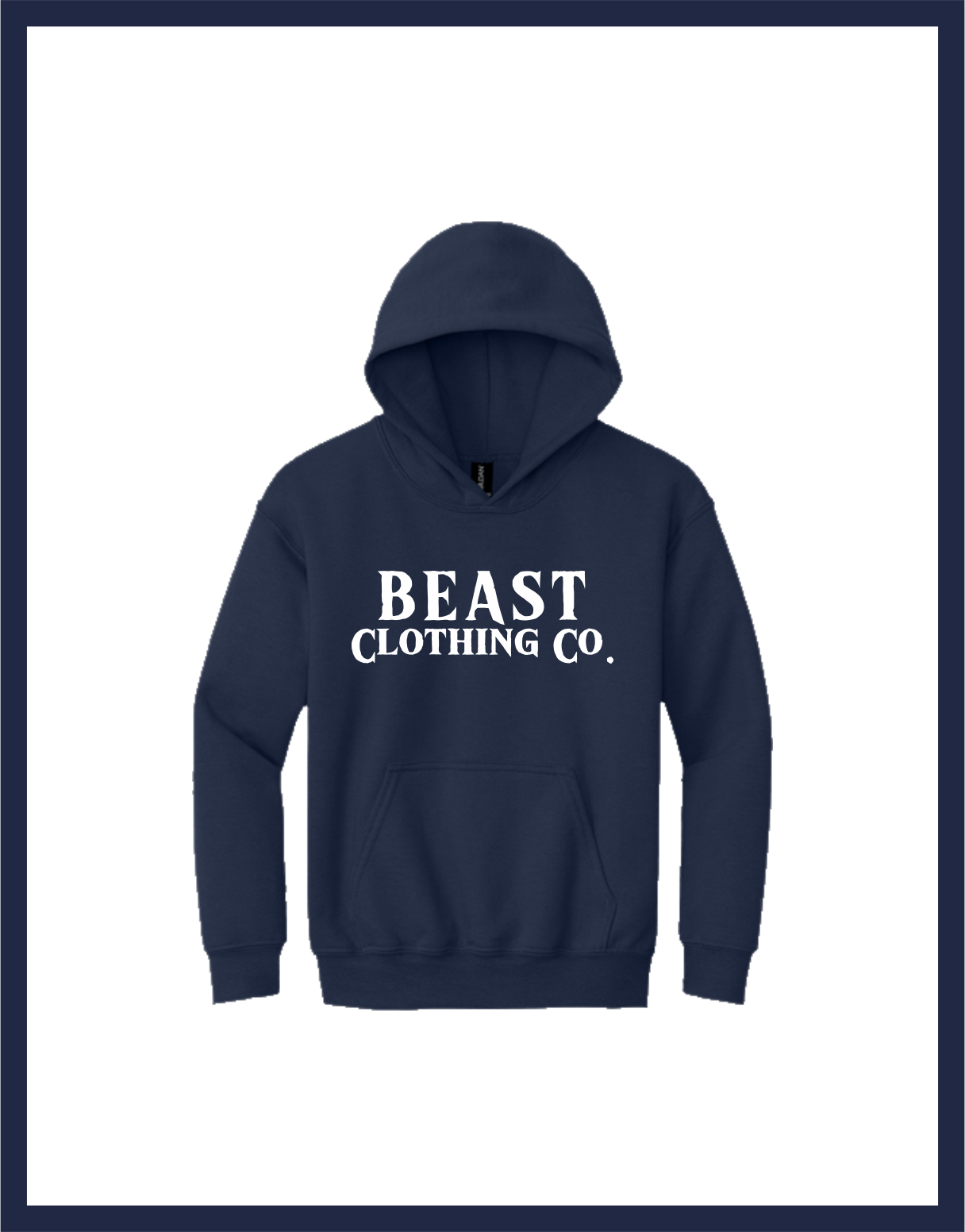 Youth Hooded Sweatshirt [Text Logo]