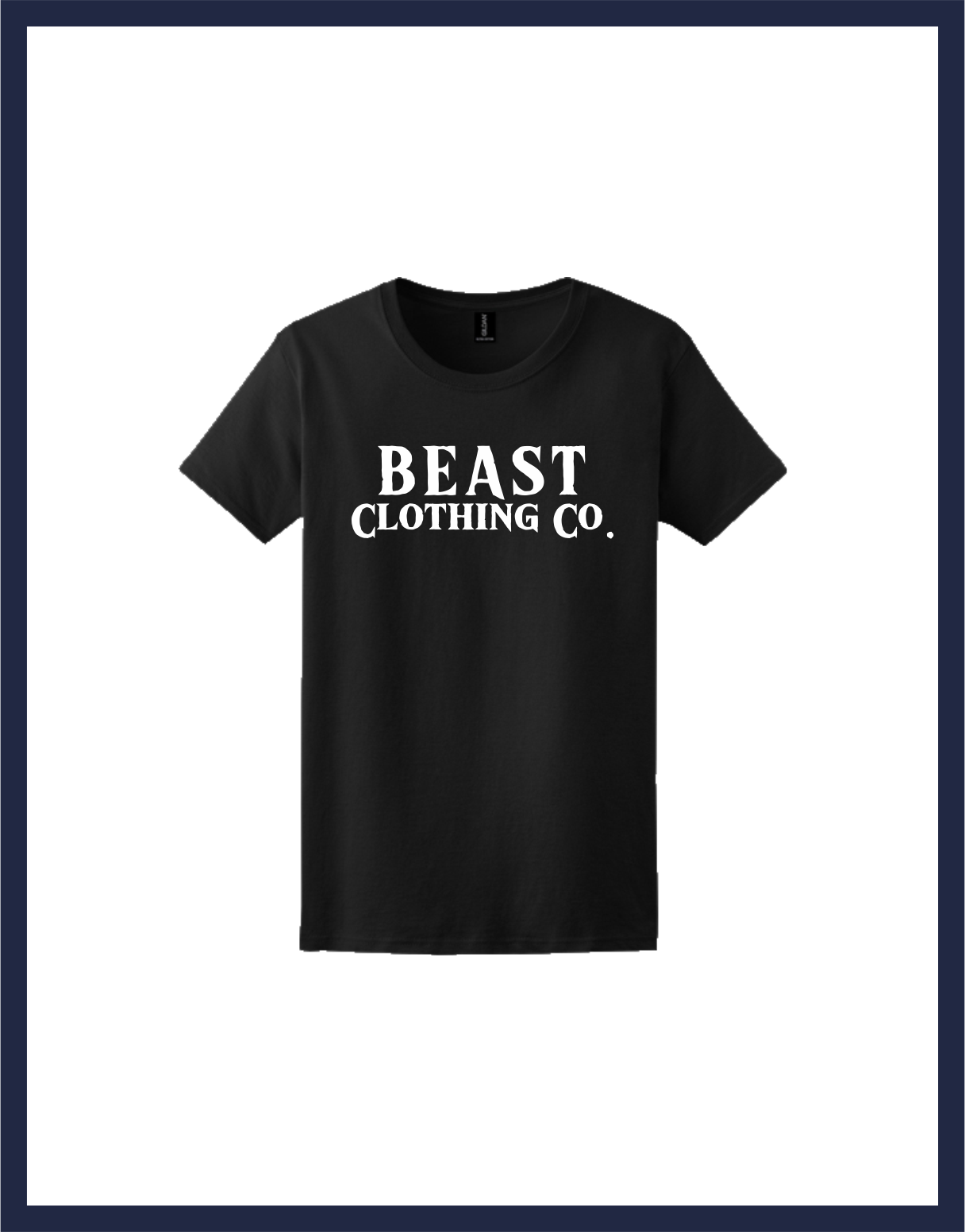 Ladies Short Sleeve Ultra Cotton T-Shirt [Text Logo]