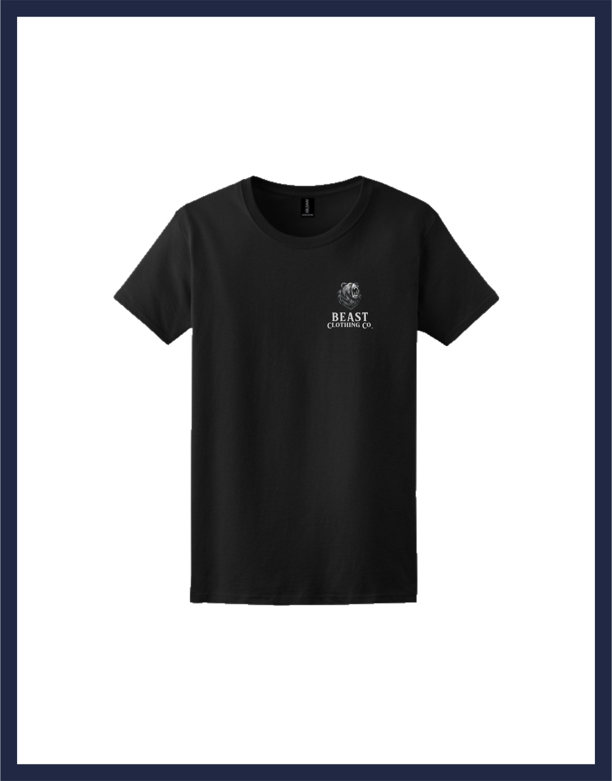 Ladies Short Sleeve Ultra Cotton T-Shirt [Bear Logo]