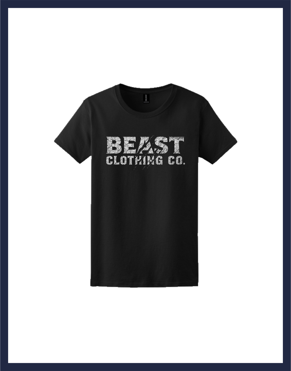 Ladies Short Sleeve Ultra Cotton T-Shirt [Clawed Logo]