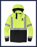 ANSI 107 Class 3 Economy Waterproof Insulated Bomber Jacket