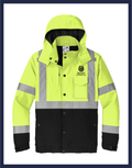 ANSI 107 Class 3 Waterproof Insulated Ripstop Bomber Jacket