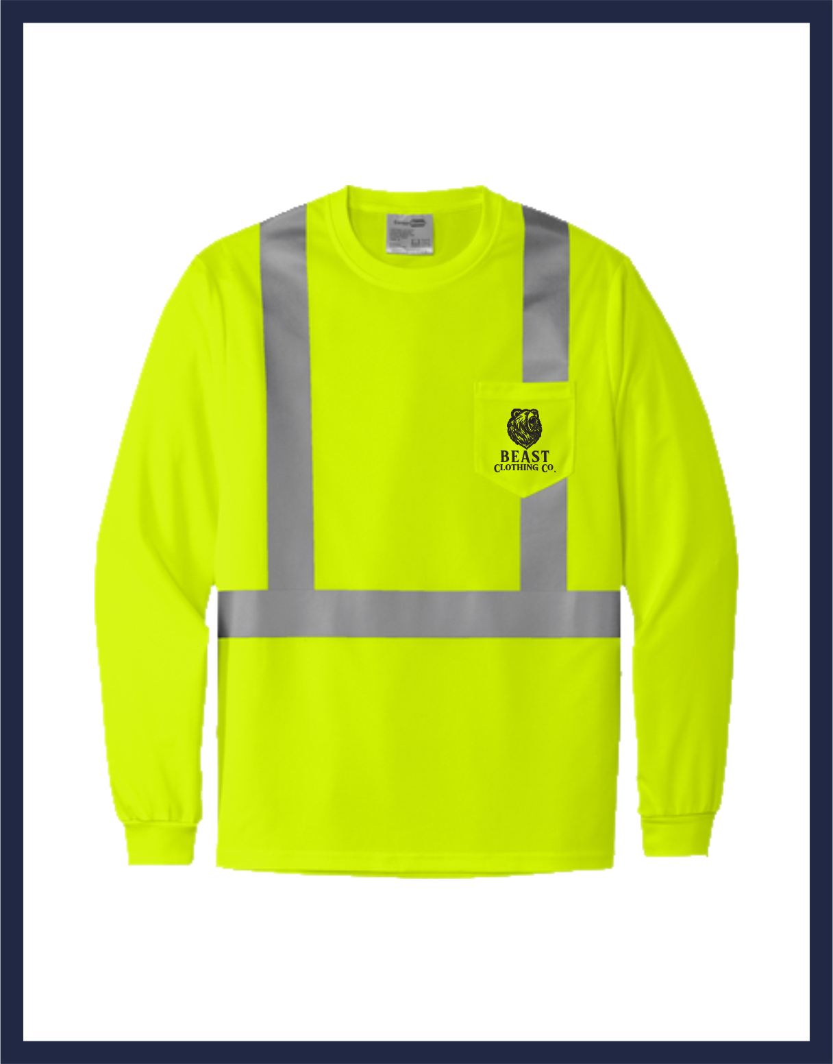 ANSI 107 Class 2 Mesh Long Sleeve Tee