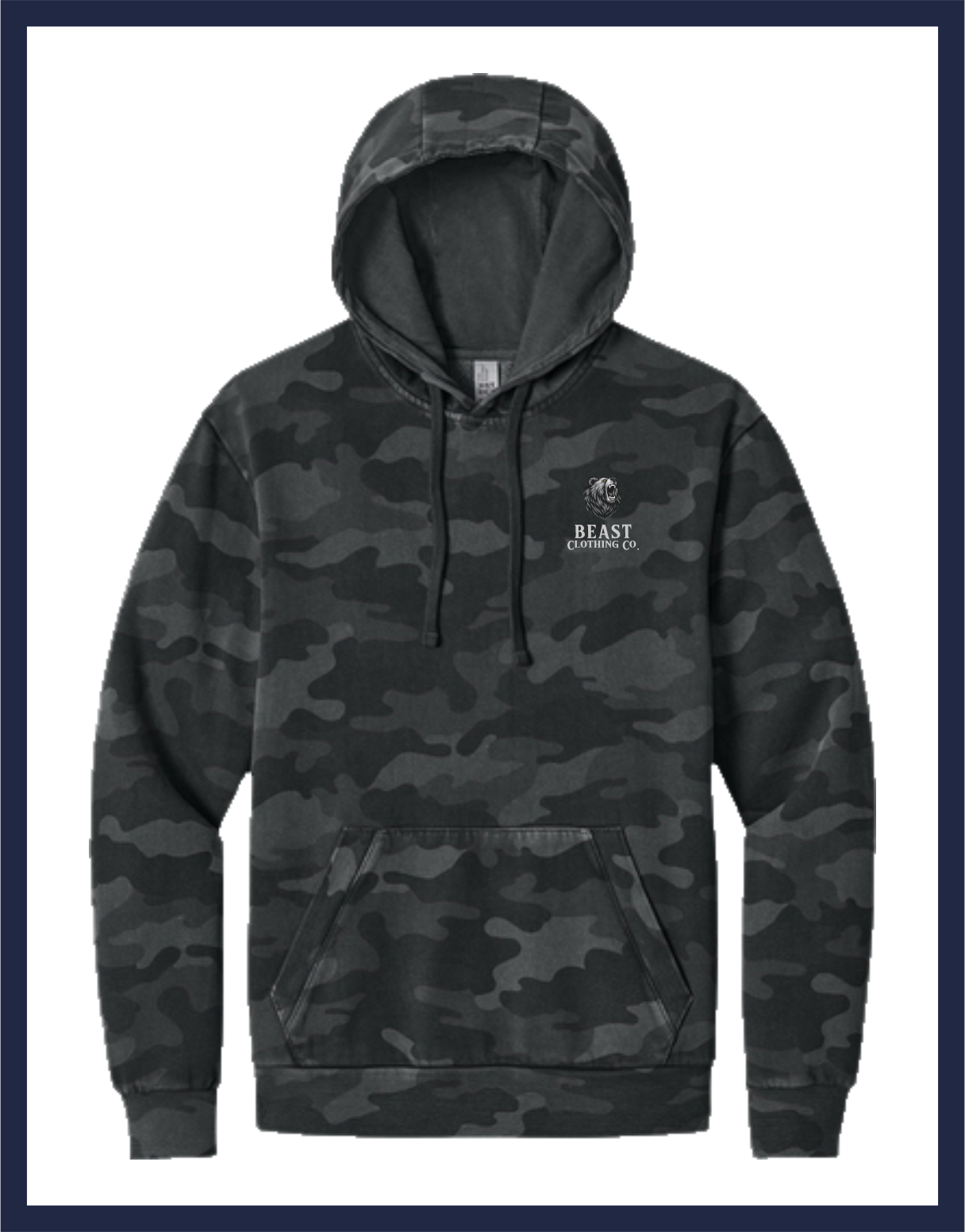 Camo Fleece Hoodie