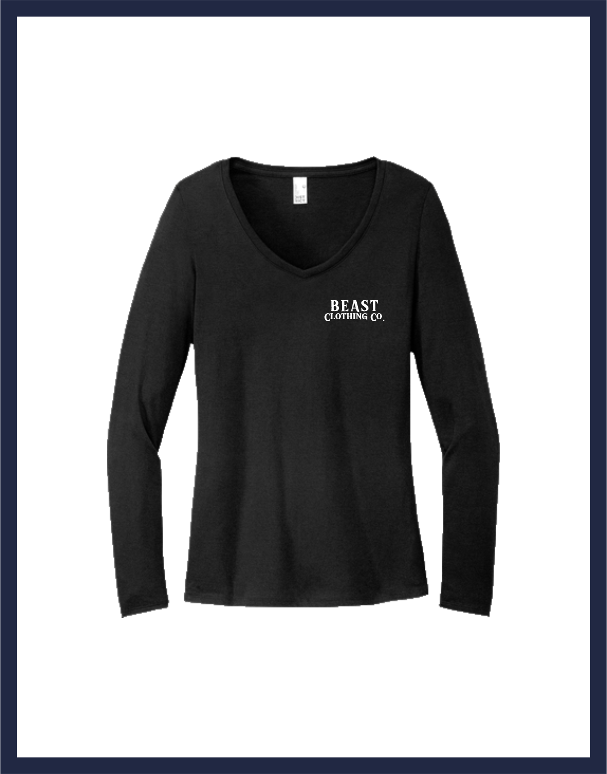 Long Sleeve V-Neck T-shirt