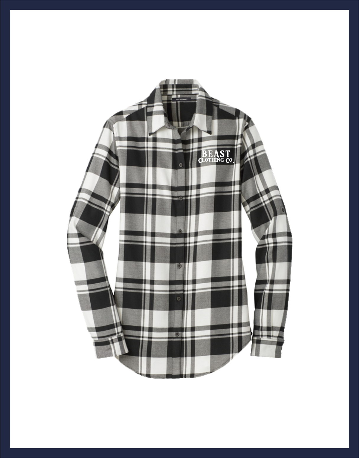 Women's Plaid Flannel Tunic