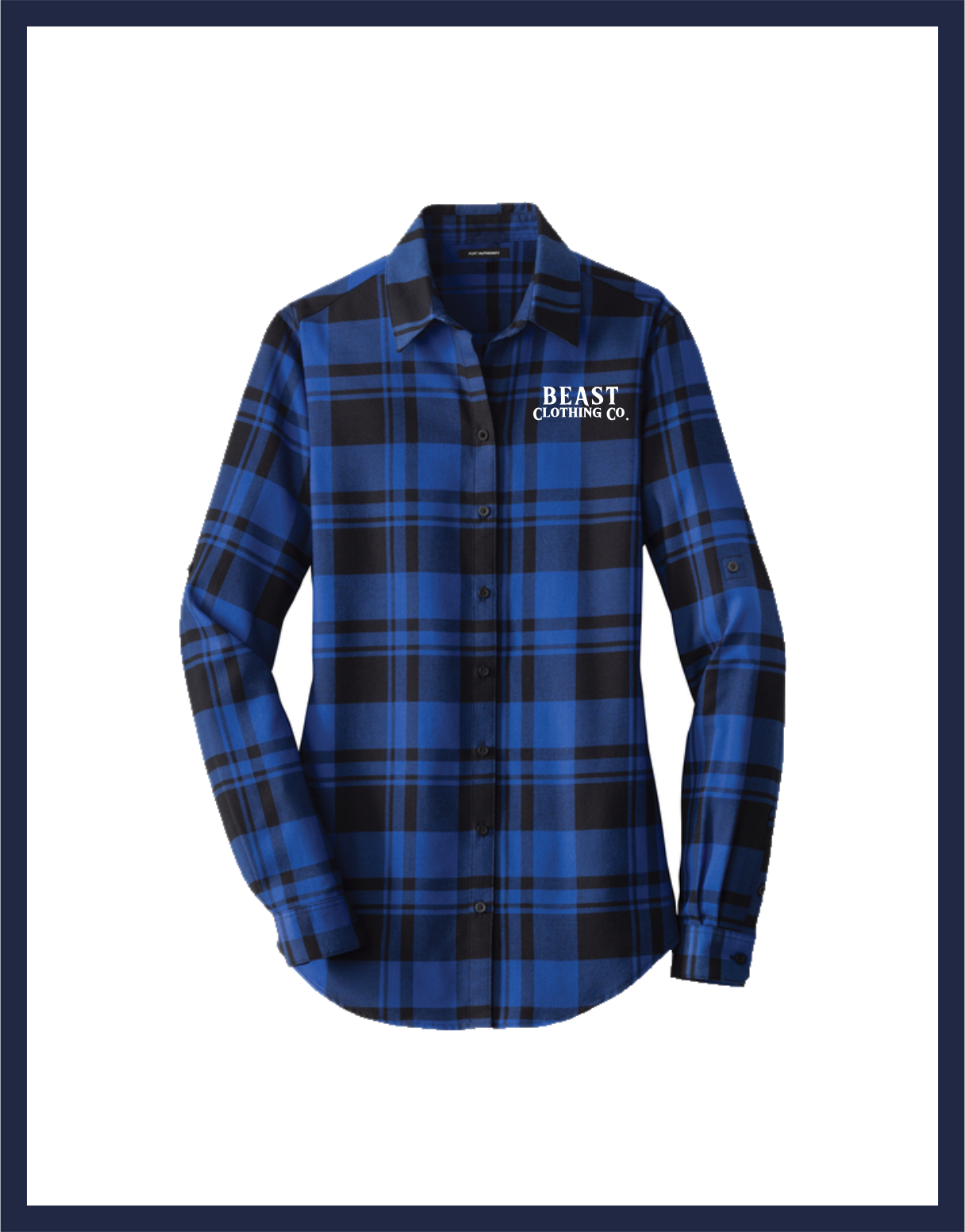 Women's Plaid Flannel Tunic